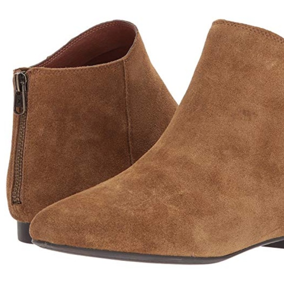 Lucky Brand Shoes - Lucky Brand Tan Suede Ankle Boots
